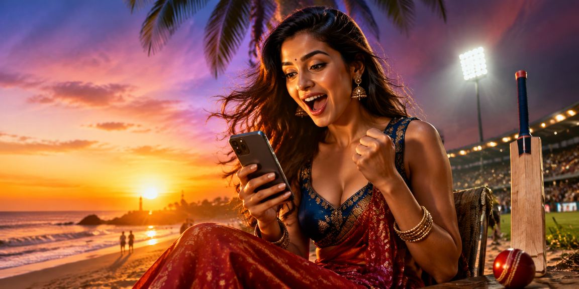 Responsible gaming support on Goa beach setting