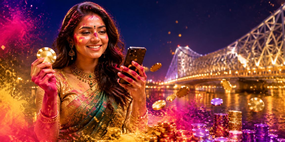 Vibrant Kolkata street scene illustrating Indian culture